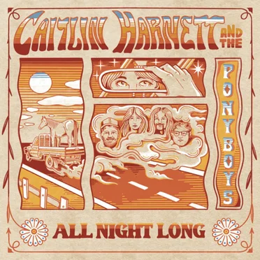 All Night Long by Caitlin Harnett & The Pony Boys - album cover