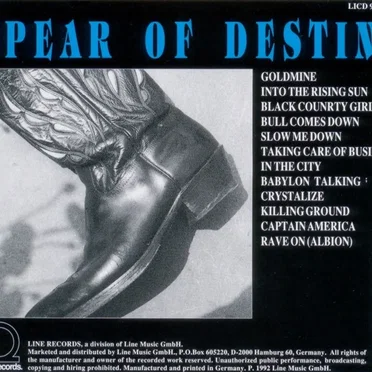 Sod's Law by Spear of Destiny - album cover