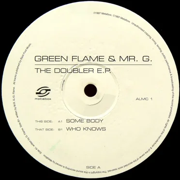 The Doubler E.P. by Green Flame & Mr. G. - album cover