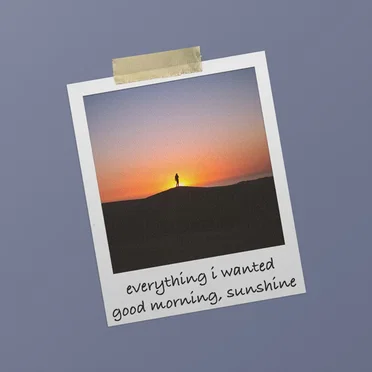 good morning, sunshine by everything i wanted - album cover