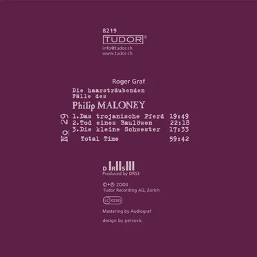 Die haarsträubenden Fälle des Philip Maloney, N° 29 by Roger Graf - album cover