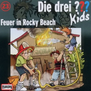Die drei ??? Kids, Folge 23: Feuer in Rocky Beach by Die drei ??? Kids - album cover