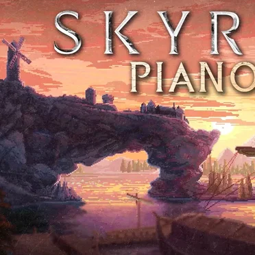 Skyrim but it's piano