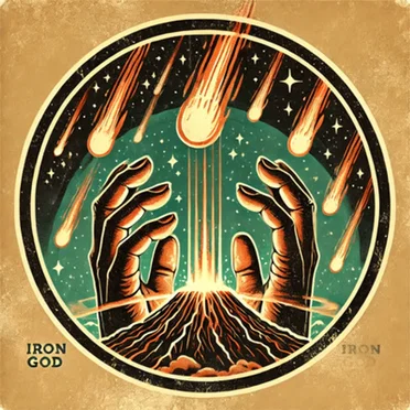 Iron God by Lucas Valiante - album cover