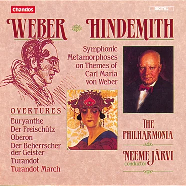 Weber: Overtures / Hindemith: Symphonic Metamorphoses on Themes of Carl Maria von Weber
