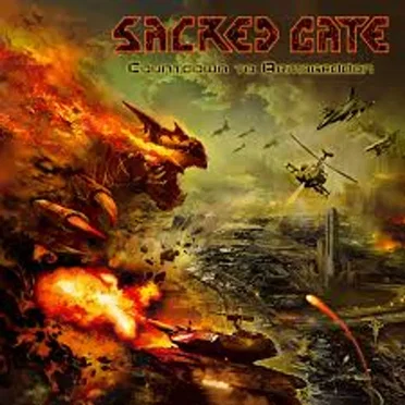 Countdown to Armageddon by Sacred Gate - album cover