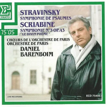 Stravinsky: Symphonie de Psaumes / Scriabine: Symphonie No. 3 Op. 43 ‘Le Divin Poème’