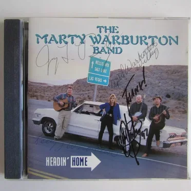 Headin’ Home by The Marty Warburton Band - album cover