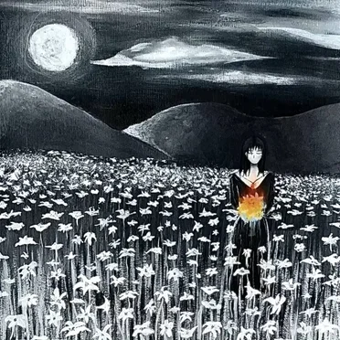She Held Burning Lilies