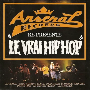 Le Vrai Hip Hop by Various Artists - album cover