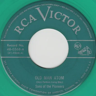 Old Man Atom by Sons of the Pioneers - album cover