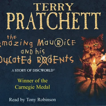 The Amazing Maurice and his Educated Rodents by Terry Pratchett - album cover