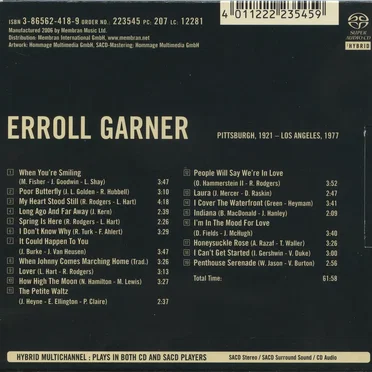 Supreme Jazz: Erroll Garner