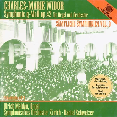 Sämtliche Symphonien, Vol. 9: Symphonie g-Moll, op. 42 für Orgel und Orchester