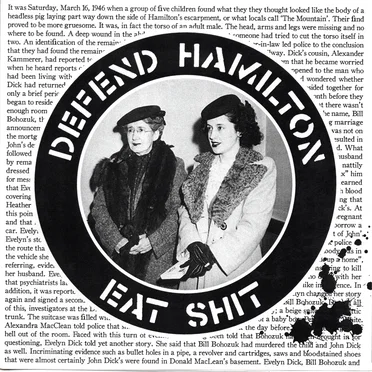 Defend Hamilton Eat Shit by Various Artists - album cover