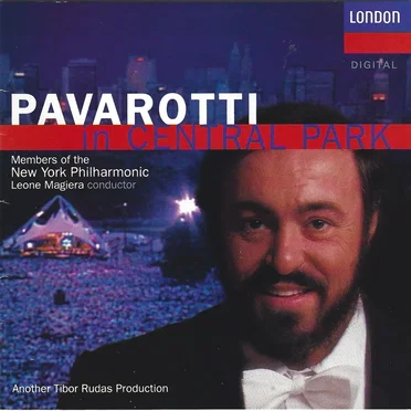 Pavarotti in Central Park