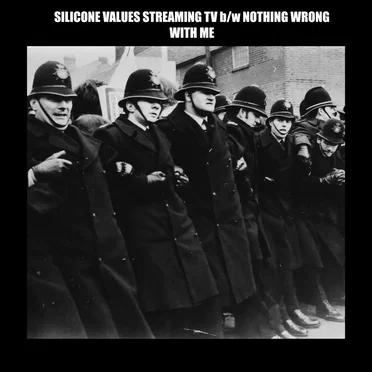 Streaming TV b/w Nothing Wrong With Me by Silicone Values - album cover