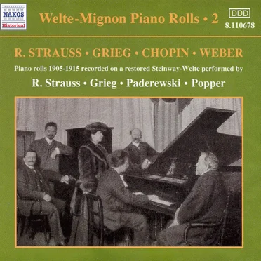 Welte-Mignon Piano Rolls by Various Artists - album cover