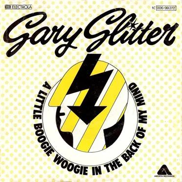 A Little Boogie Woogie in the Back of My Mind by Gary Glitter - album cover