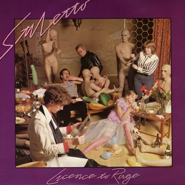 Licence to Rage by Stiletto - album cover
