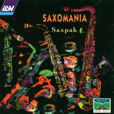 Saxomania by Saxpak - album cover