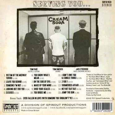 Serving You... by Cream Soda - album cover