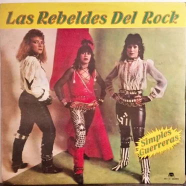 Simples guerreras by Las Rebeldes del Rock - album cover