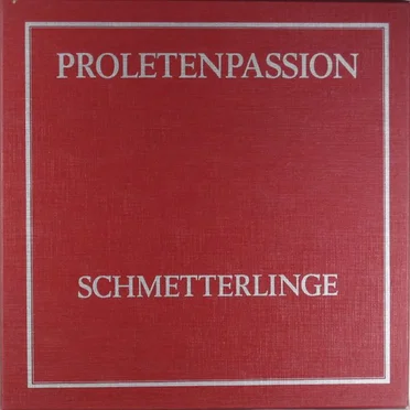Proletenpassion by Schmetterlinge - album cover