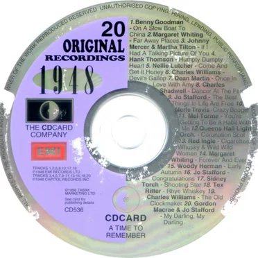 A Time to Remember: 1948 by Various Artists - album cover