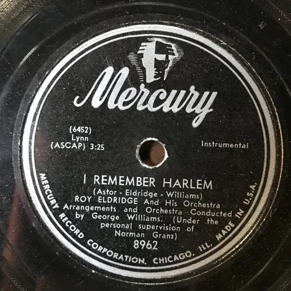 I Remember Harlem / Basin Street