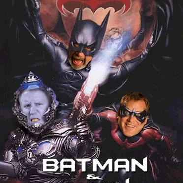 Batman & Robin by Mike Nelson - album cover