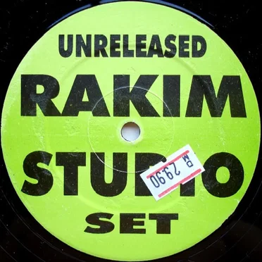 Unreleased Rakim Studio Set