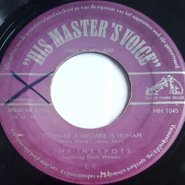 To Make a Mistake Is Human / Java Jive