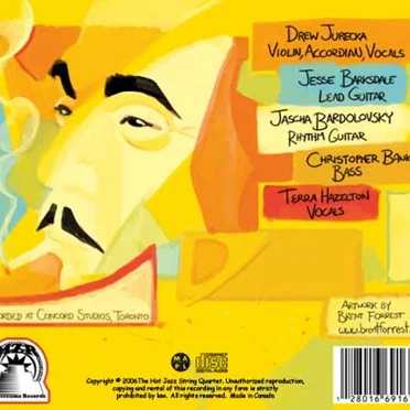 The Hot Jazz String Quartet by Drew Jurecka - album cover