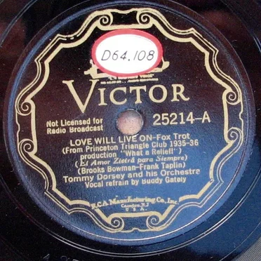 Love Will Live On / Then I Shan’t Love You Any More