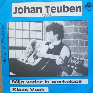 Mijn vader is werkeloos / Klaas vaak by Johan Teuben - album cover