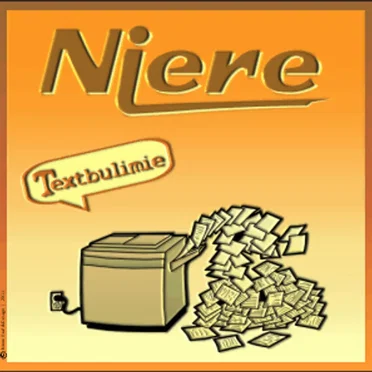 Textbulimie by Niere - album cover