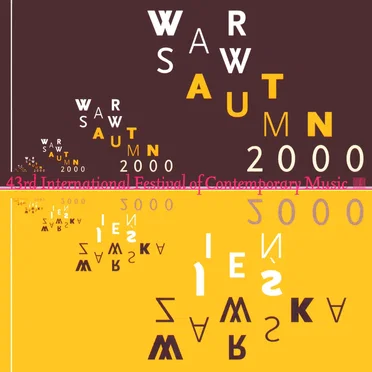 Warsaw Autumn 2000: 43rd International Festival of Contemporary Music by Various Artists - album cover