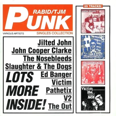 Rabid/TJM Punk Singles Collection by Various Artists - album cover