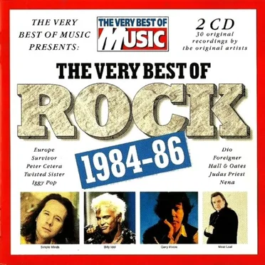 The Very Best of Rock 1984–86 by Various Artists - album cover