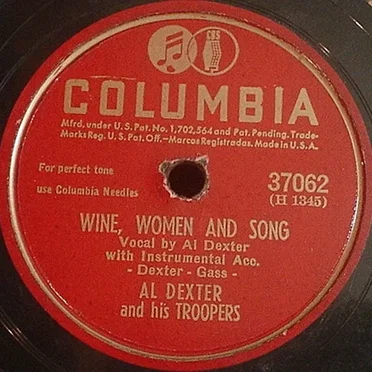 Wine, Women and Song / It's Up to You