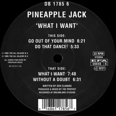 What I Want by Pineapple Jack - album cover