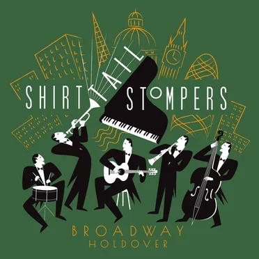 Broadway Holdover by The Shirt Tail Stompers - album cover