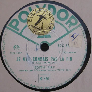 Je n’en connais pas la fin / C’est lui que mon cœur a choisi