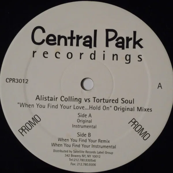 When You Find Your Love... Hold On (original Mixes)