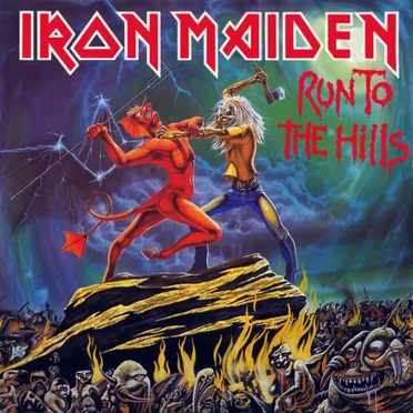Run to the Hills by Iron Maiden - album cover