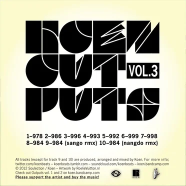 Outputs 3 by Koen - album cover