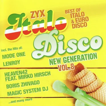 ZYX Italo Disco: New Generation, Vol. 8 by Various Artists - album cover