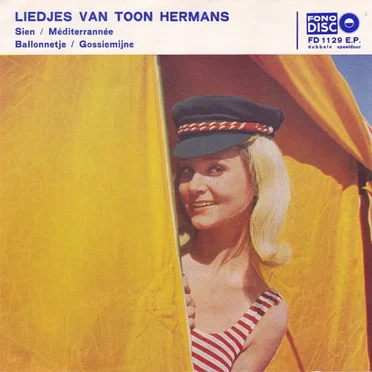 Liedjes van Toon Hermans by Ab Reinders - album cover