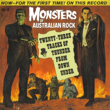 Monsters of Australian Rock by Various Artists - album cover